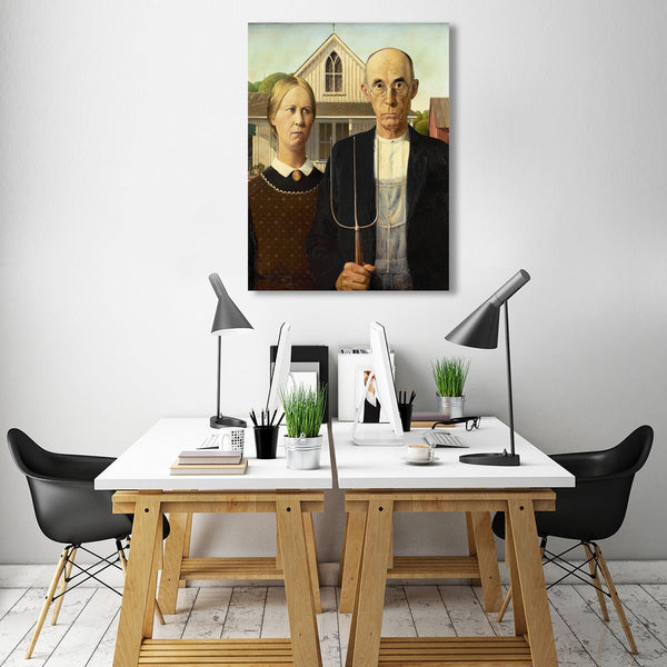 American Gothic, Reproduction