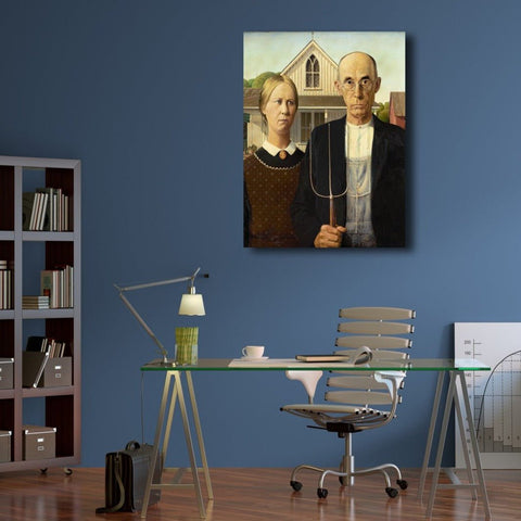 American Gothic, Reproduction