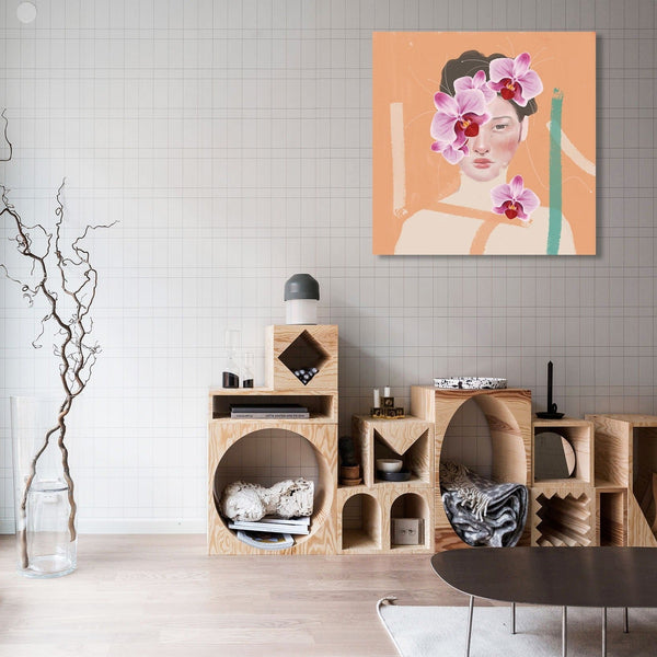 An Orchid Obsession, Watercolor Art