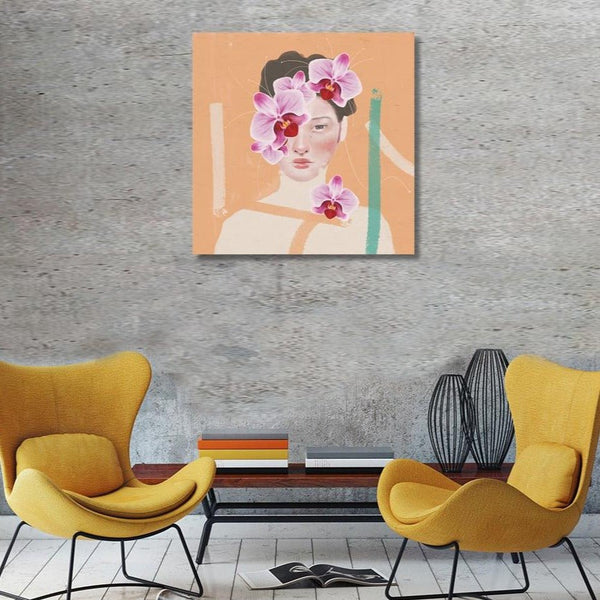 An Orchid Obsession, Watercolor Art