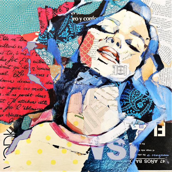 Anhel Woman's Portrait, Collage