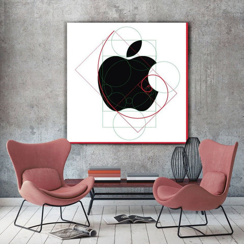 Apple Gold Ratio – Metal Poster