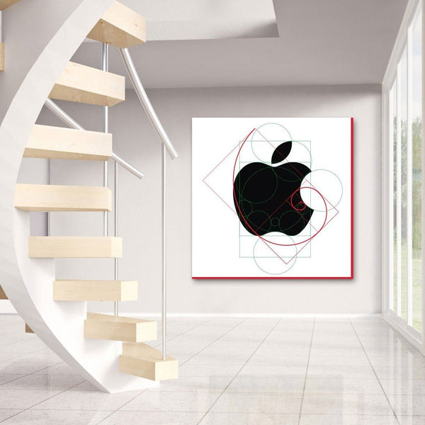 Apple Gold Ratio – Metal Poster