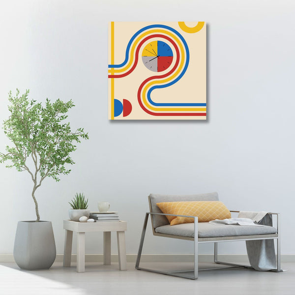 Art CLOCK in Bauhaus Style