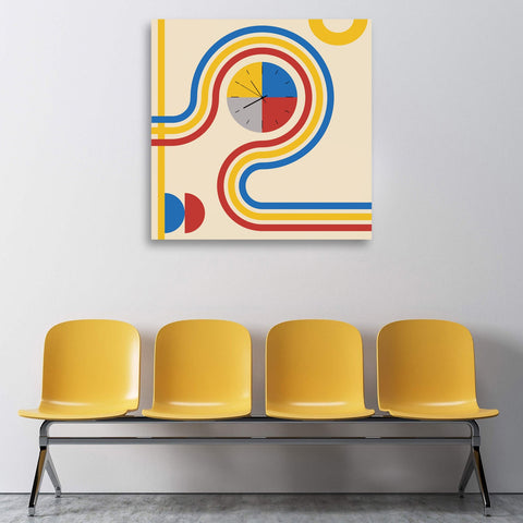 Art CLOCK in Bauhaus Style