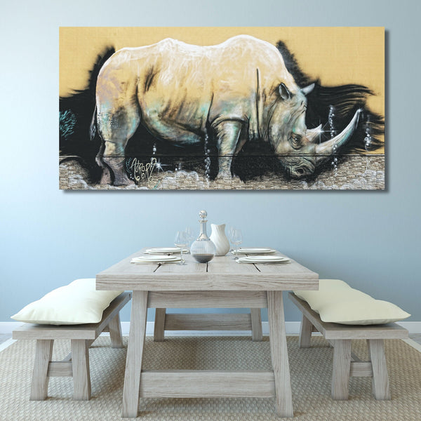 Rhinoceros Unicorn, Street Art