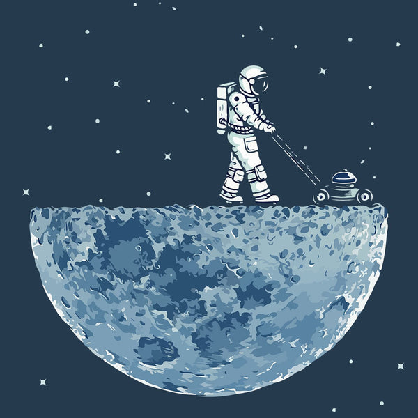 Astronaut Spaceman, Digital Art