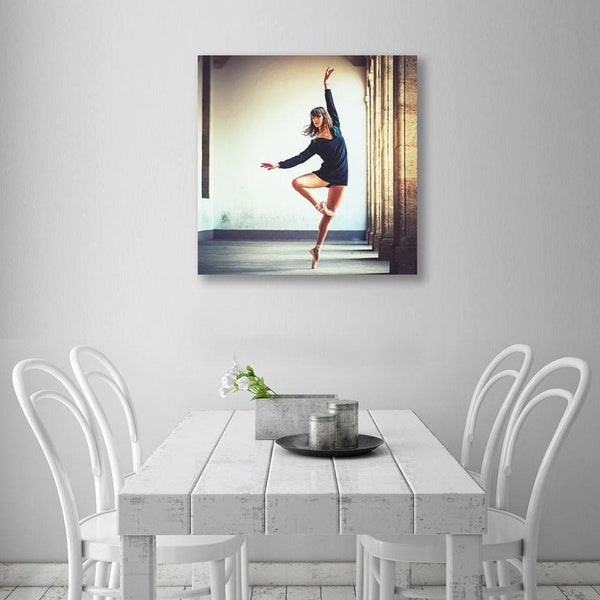Ballerina, Photo in Grunge style