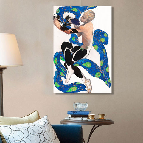 Ballet Illustration Afternoon of a Faun (Nijinsky), Vintage Poster