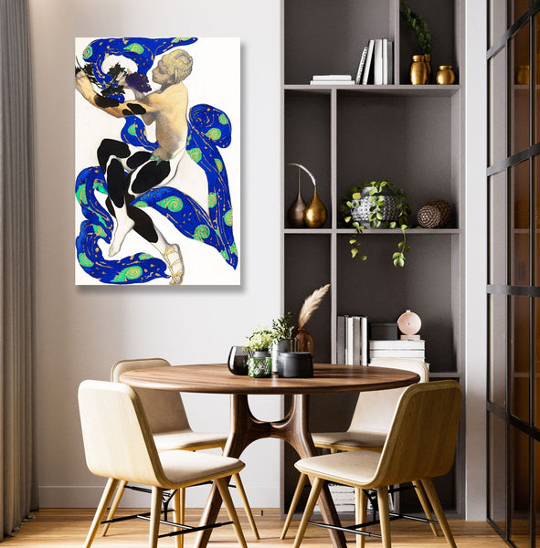Ballet Illustration Afternoon of a Faun (Nijinsky), Vintage Poster