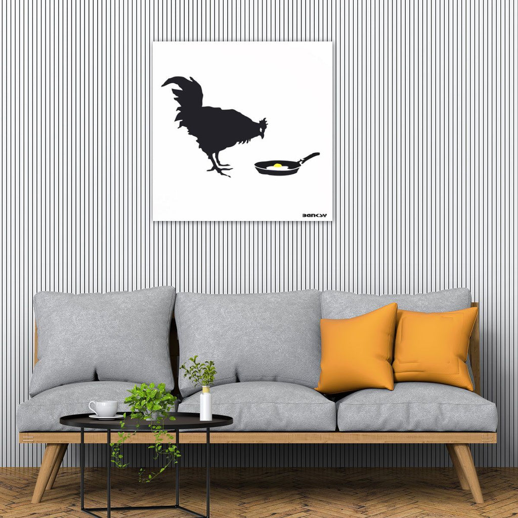 Banksy Chicken & Egg, Graffiti