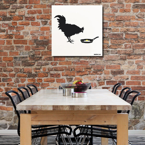 Banksy Chicken & Egg, Graffiti