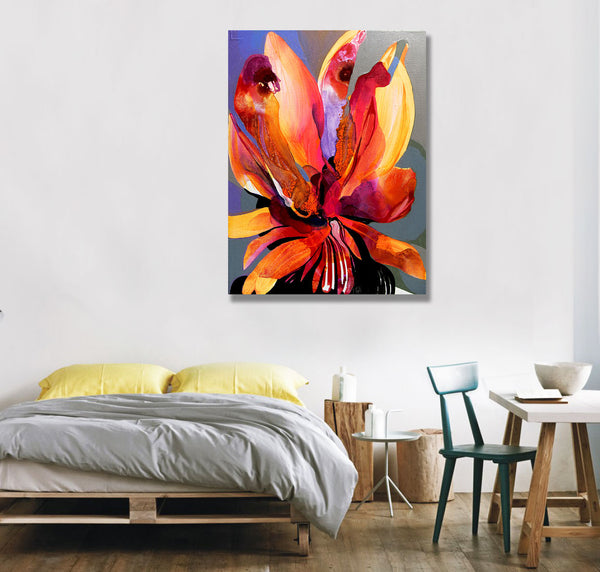 Flower D, Abstract Contemporary Art