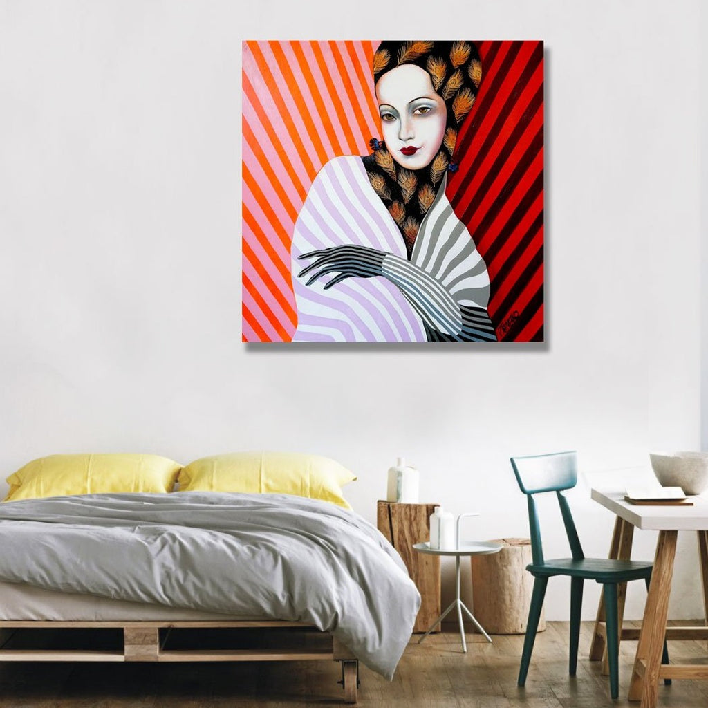 Miss Peacock, Abstract Contemporary Art