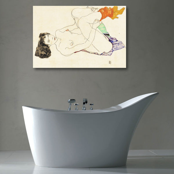 Lying Female Nude, Reproduction