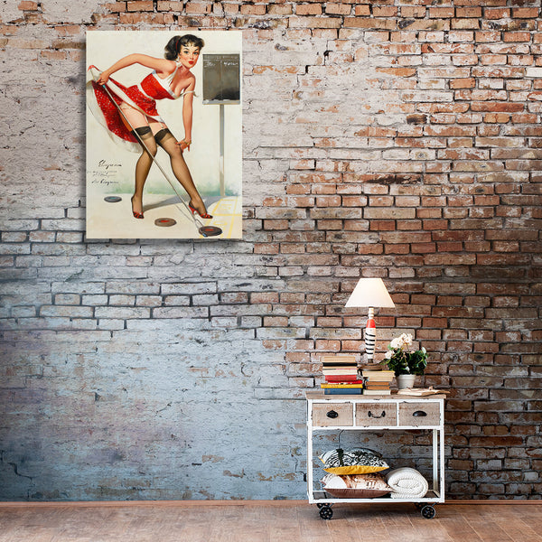 Pin-Up Girl, Aiming to Please (Shoving Off)