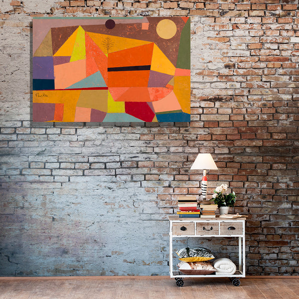 Joyful Mountain Landscape, Reproduction