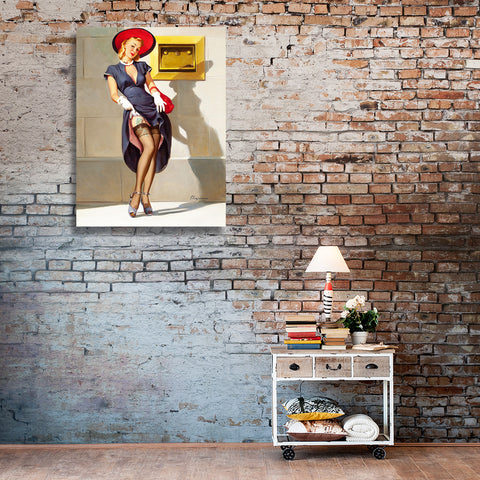 Pin-Up Girl, Socking It Away