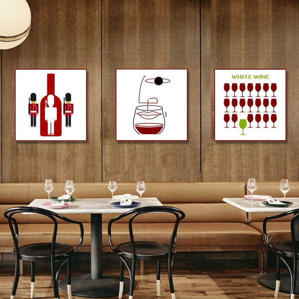 Wine ART. Bottle with soldiers