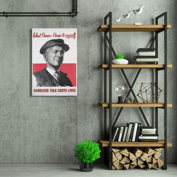 What I Know I Keep To Myself, Poster of WWII