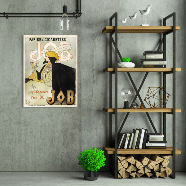 JOB Cigarette Paper, Vintage Advertising Poster