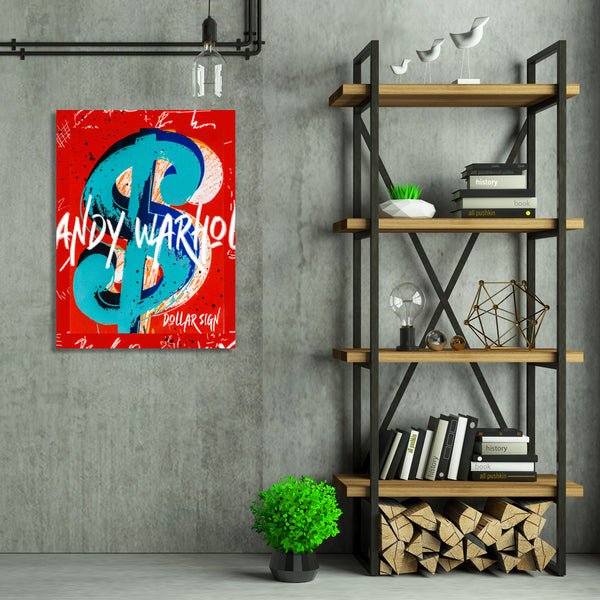 Dollar Sign, Pop Art Poster
