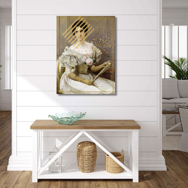 Gold Lady, Altered Art