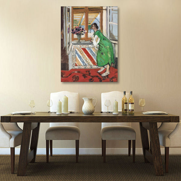 Moorish Girl In Green Dress, Reproduction