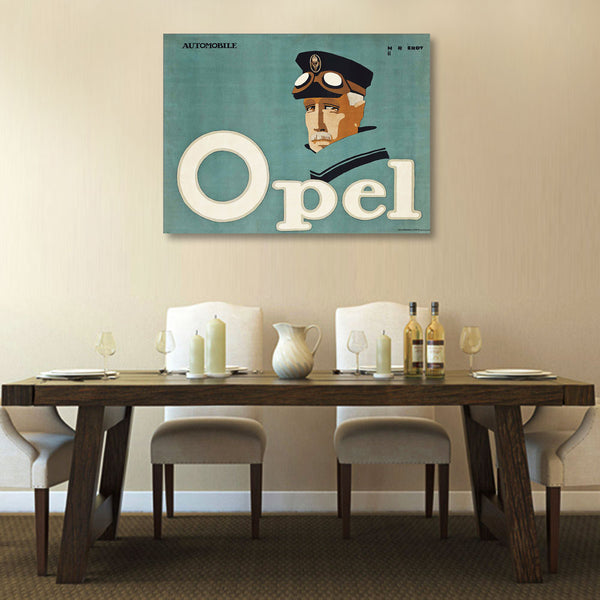 Opel Auto Vintage Poster