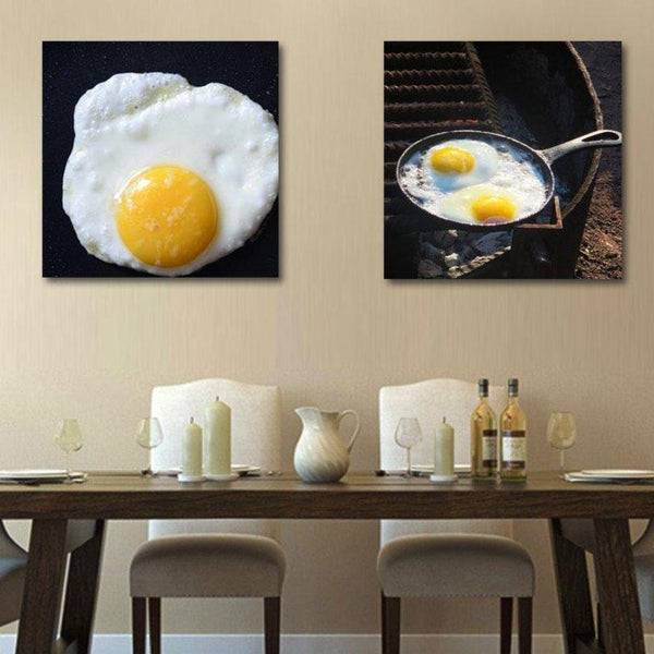 Fried Eggs, Photography, Kitchen Art