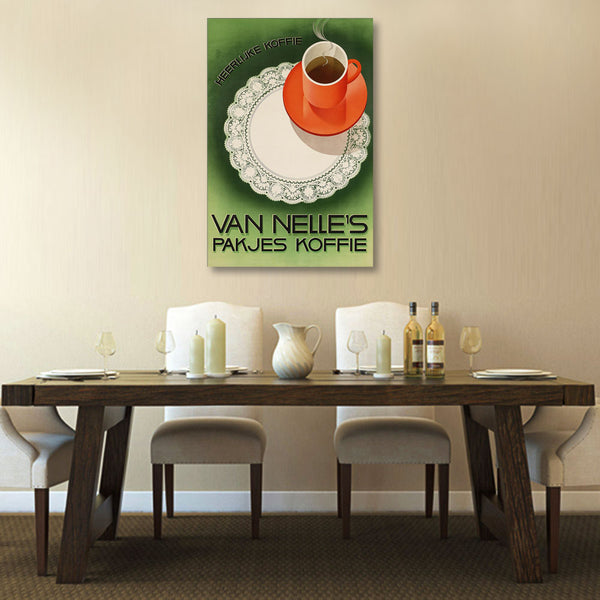Van Nelle's Coffee (1928), Vintage Dutch Advertising Poster