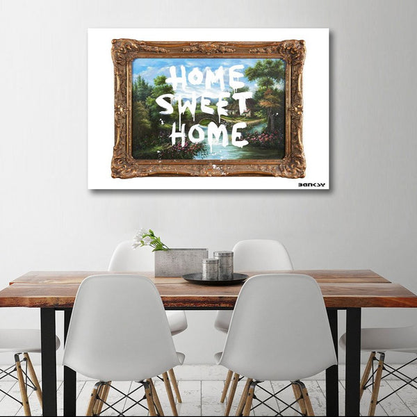 Banksy Home Sweet Home, Graffiti