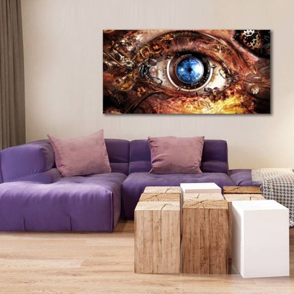 Eye Camera, Abstract Collage