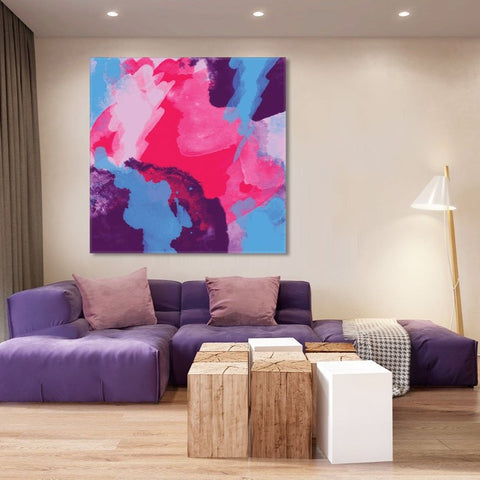 Purple Watercolor Pattern