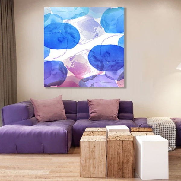 Watercolor Abstract Pattern, Digital Art