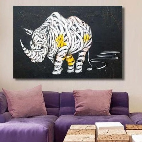 Rhinoceros, Graffiti (Berlin)