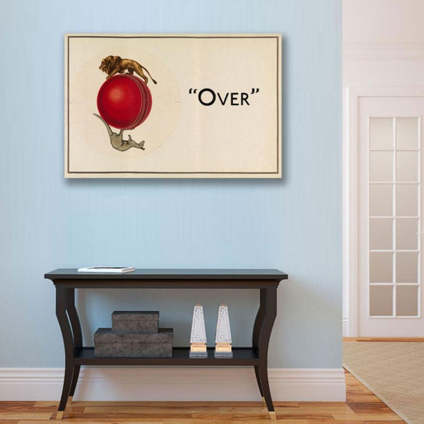 Over by Casson and Black, Vintage Poster