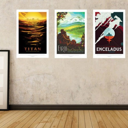 NASA Space Tourism – Visions of the Future, JPL Poster