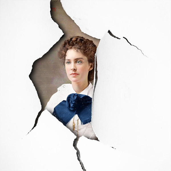 XIX Century Portrait, Altered Art