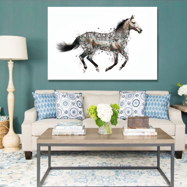 Metal Horse, Digital Art