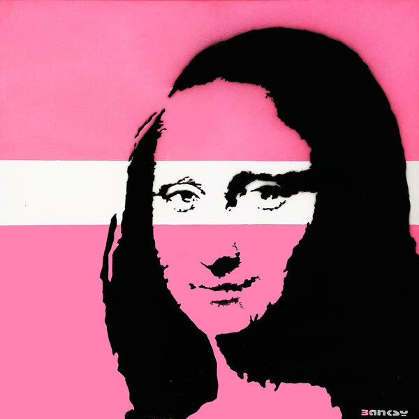 Banksy Mona Lisa, Graffiti Street Art
