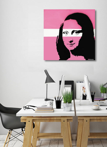 Banksy Mona Lisa, Graffiti Street Art