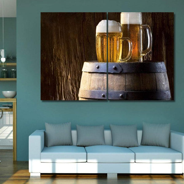 Mugs of Beer, Food Photography