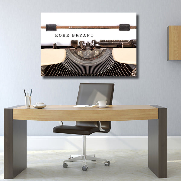 Kobe Bryant, Typography Poster