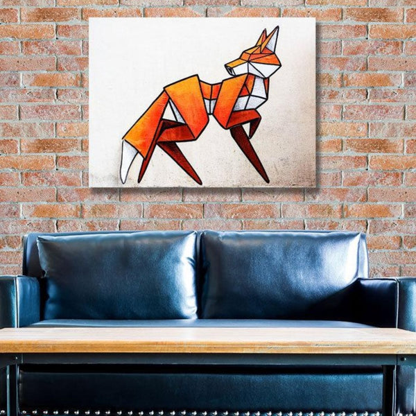 Orange Fox,  Graffiti