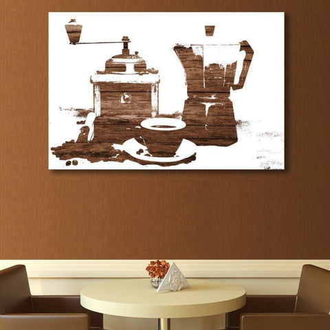 Coffee Composition, Digital art