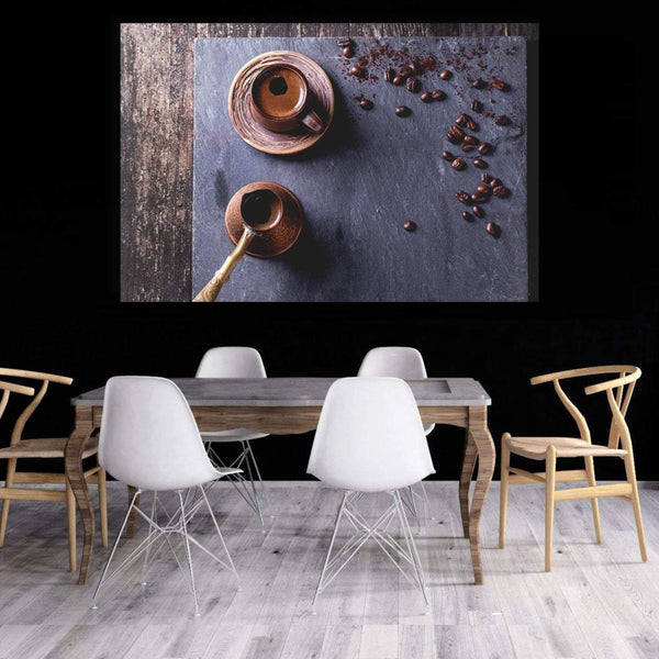 Coffee Beans with Cup, Photography