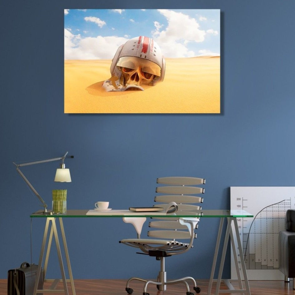 Desert Skulls, Sky Helmet Sand Fantasy