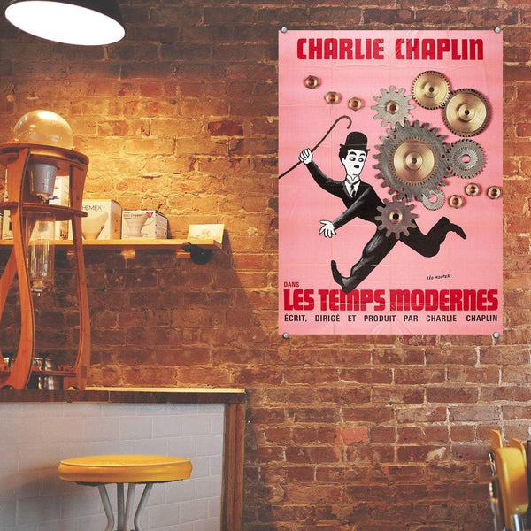 Charlie Chaplin, Vintage Movie Poster