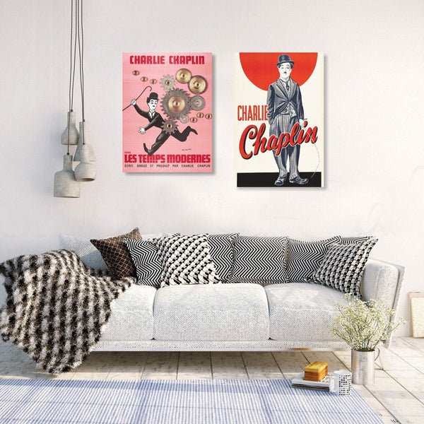 Charlie Chaplin, Vintage Movie Poster